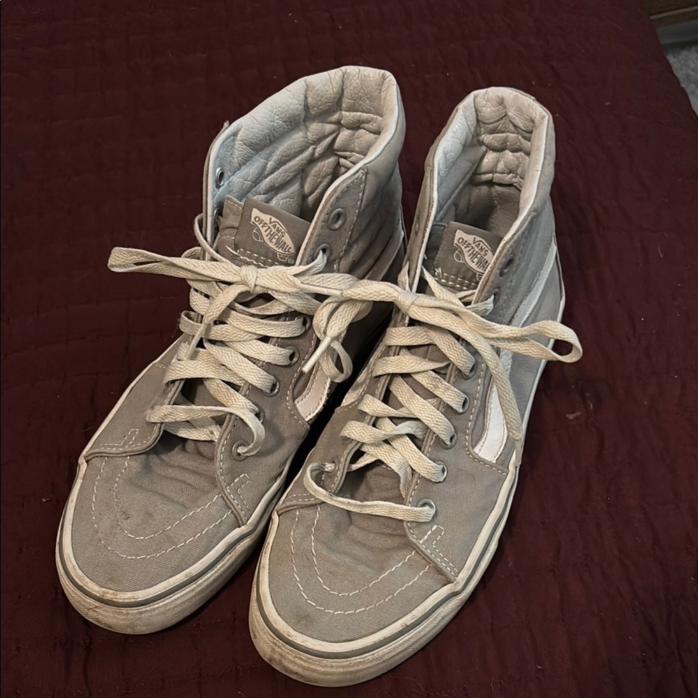 Vans Gray High-Top Sneakers